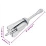 vidaXL Ancre Pliante argenté 1,5 kg Fer malléable, Ancre, Ancre à grappin, Ancre Pliable, Ancre pour Petit Bateau, Ancre à grapp