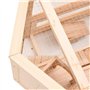 vidaXL Cage à Hamster 80x40x43 cm Bois Massif de Sapin, Maison pour Hamster, Cage à Rat, Cage à Gerbille, Cage à Souris, Maison 