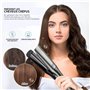 Lisseur Vapeur Platinum Golden Goods Steampod Pro Vapeur puissante, Fer a Boucler 10 réglages de température jusqu'à 230ºC, Tous