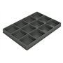 SP TOOLS - SP40494 - Mobiliers d'atelier - Chariots et sièges - Compartiment en polycarbonate 12 compartiments pour 1/2 tiroir -