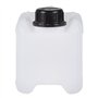 Jerrycanshop Jerrican empilable 1 l Bidon de carburant et d'eau Bidon d'essence en plastique (PEHD) DIN 45 1 l Sans BPA Naturel