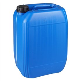 Jerrycanshop Jerrican empilable 20 l UN – Jerrican de carburant – Bidon d'eau – En plastique (PEHD) – DIN 61 – Sans BPA – Bleu