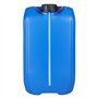 Jerrycanshop Jerrican empilable 20 l UN – Jerrican de carburant – Bidon d'eau – En plastique (PEHD) – DIN 61 – Sans BPA – Bleu