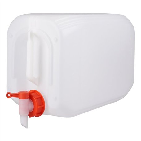 Jerrycanshop Jerrican en plastique 20 l avec robinet pour liquides dangereux