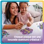 Smowo® Plaques de perles à repasser de 10 mm - Motif monde féérique - Lot de 4 plaques à emboîter et modèles - Licorne, princess