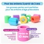 Smowo® Plaques de Perles à Repasser 10 mm pour Animaux - 4 Plaques à Emboîter et Modèles - Chien, Chat, Oiseau, Lapin - Pour Enf