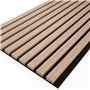 WallArt Aku Acoustic Wall Panel Classic Oak, Aku Wood Panels made with 3-side Natural Wood Veneer and PET Felt