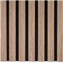 WallArt Aku Acoustic Wall Panel Classic Oak, Aku Wood Panels made with 3-side Natural Wood Veneer and PET Felt