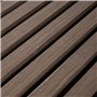 WallArt Aku Acoustic Wall Panel Dark Oak, Aku Wood Panels made with 3-side Natural Wood Veneer and PET Felt