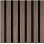 WallArt Aku Acoustic Wall Panel Dark Oak, Aku Wood Panels made with 3-side Natural Wood Veneer and PET Felt