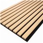 WallArt Aku Acoustic Wall Panel Natural Oak, Aku Wood Panels made with 3-side Natural Wood Veneer and PET Felt