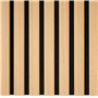 WallArt Aku Acoustic Wall Panel Natural Oak, Aku Wood Panels made with 3-side Natural Wood Veneer and PET Felt