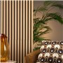 WallArt Aku Acoustic Wall Panel Natural Oak, Aku Wood Panels made with 3-side Natural Wood Veneer and PET Felt