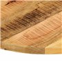 vidaXL Dessus de Table, Dessus de Table de Remplacement, Dessus de Rechange Salle à Manger, Ø 80x1,5 cm Rond Bois Massif de Mang