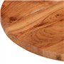 vidaXL Dessus de Table, Plateau de Table, Dessus de Table de Remplacement Salle de Séjour Intérieur, Ø40x3,8 cm Rond Bois Massif