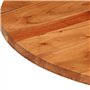vidaXL Dessus de Table, Plateau de Table, Dessus de Table de Remplacement Salle de Séjour Intérieur, Ø70x3,8 cm Rond Bois Massif