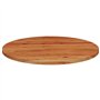vidaXL Dessus de Table, Plateau de Table, Dessus de Table de Remplacement Salle de Séjour Intérieur, Ø90x2,5 cm Rond Bois Massif
