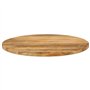 5 cm Rond Bois de Manguier Ma