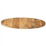 vidaXL Dessus de Table, Dessus de Table de Remplacement, Dessus de Rechange Salle à Manger, Ø 70x2,5 cm Rond Bois de Manguier Ma