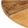 vidaXL Dessus de Table, Dessus de Table de Remplacement, Dessus de Rechange Salle à Manger, Ø 70x2,5 cm Rond Bois de Manguier Ma