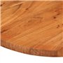 vidaXL Dessus de Table, Plateau de Table, Dessus de Table de Remplacement Salle de Séjour Intérieur, 100x40x3,8 cm Ovale Bois Ma