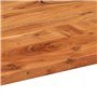 vidaXL Dessus de Table, Plateau de Table, Dessus de Table de Remplacement Salle de Séjour Intérieur, 100x40x3,8 cm Ovale Bois Ma