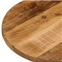 vidaXL Dessus de Table, Dessus de Table de Remplacement, Dessus de Rechange Salle à Manger, 100x40x3,8cm Ovale Bois Massif de Ma