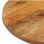 vidaXL Dessus de Table, Dessus de Table de Remplacement, Dessus de Rechange Salle à Manger, 100x40x3,8 cm Ovale Bois Massif de M