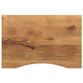vidaXL Dessus de Bureau avec Courbe 80x60x2