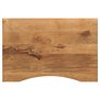 vidaXL Dessus de Bureau avec Courbe 80x60x2