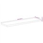 Rectangulaire Massif Acacia Bordure Asso