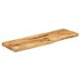 5 cm Bord Vivant Bois Massif manguier