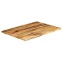 5 cm Bord Vivant Bois Massif manguier