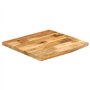 8 cm Bord Vivant Bois Massif manguier