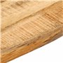 vidaXL Dessus de Table 40x40x3,8 cm Bord Vivant Bois Massif manguier, Dessus de Table en Bois, Dessus de Table d'appoint, Dessus