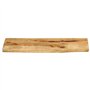vidaXL Dessus de Table 90x40x3,8 cm Bord Vivant Bois Massif manguier, Dessus de Table en Bois, Dessus de Table d'appoint, Dessus