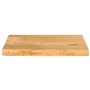 vidaXL Dessus de Table à Bord Vivant 40x20x3,8 cm Bois Massif manguier, Dessus de Table en Bois, Dessus de Table d'appoint, Dess