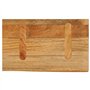 vidaXL Dessus de Table à Bord Vivant 40x20x2,5 cm Bois Massif manguier