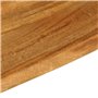 vidaXL Dessus de Table à Bord Vivant 40x20x2,5 cm Bois Massif manguier