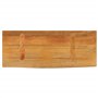 vidaXL Dessus de Table à Bord Vivant 70x30x2,5 cm Bois Massif manguier