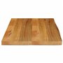 vidaXL Dessus de Table à Bord Vivant 70x60x2,5 cm Bois Massif manguier
