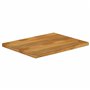 vidaXL Dessus de Table à Bord Vivant 80x60x2,5 cm Bois Massif manguier