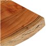vidaXL Dessus de Table 50x40x3,8 cm rectangulaire Bois Massif d'acacia, Dessus de Table rectangulaire, Dessus de Table à Manger,