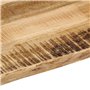 vidaXL Dessus de Table Bord Vivant 70x40x2,5 cm Bois de manguier Brut, Dessus de Table en Bois, Dessus de Table d'appoint, Dessu