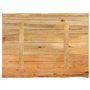vidaXL Plateau de Table 70x60x2,5 cm Live Edge Bois Massif manguier, Dessus de Table en Bois, Dessus de Table d'appoint, Dessus 