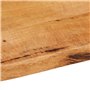 vidaXL Plateau de Table 70x60x2,5 cm Live Edge Bois Massif manguier, Dessus de Table en Bois, Dessus de Table d'appoint, Dessus 