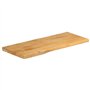 8 cm Bord Vivant Bois Massif manguier