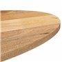 vidaXL Dessus de Table 90x40x2,5 cm Ovale Bois Massif de manguier