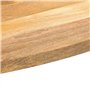 vidaXL Dessus de Table 90x40x2,5 cm Ovale Bois Massif de manguier
