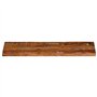 vidaXL Dessus de Table Rectangulaire en Bois Massif Récupéré 90x30x3,8 cm - Pour Table Basse ou à Manger